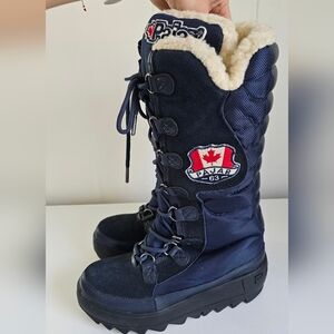 Pajar Canada Greenland Boots Women's Girls Waterproofed Winter Warm Snow Size 6